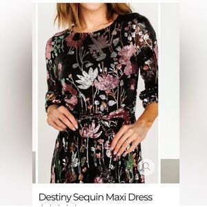 Baltic Born Destiny Sequin Maxi Dress